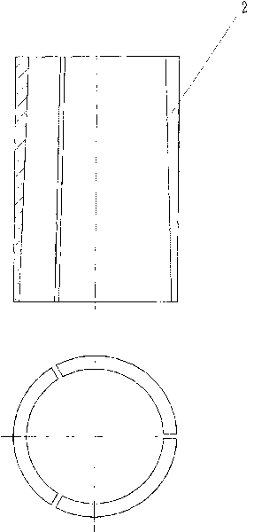 Tempering adjusting device of thin-walled cylinder body
