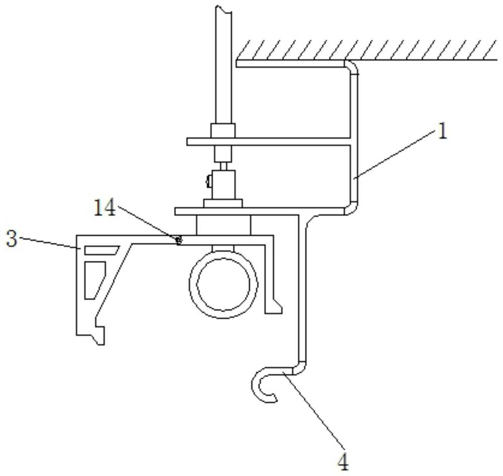 Emergency descending system of elevator