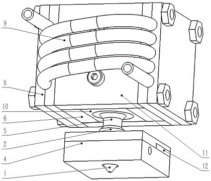 A desktop fdm 3D printer hot end device