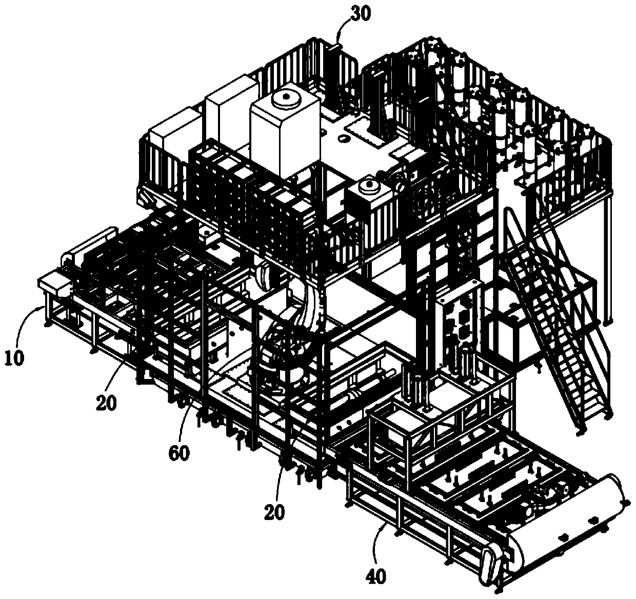 Axle housing cleaning equipment