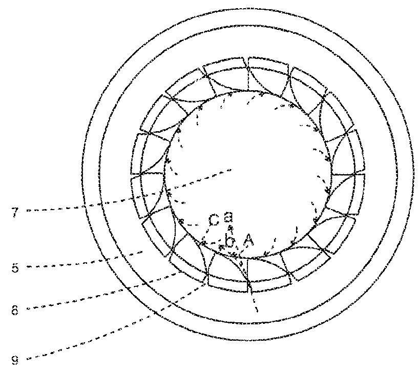 Multi-stage axial flow cyclone separator