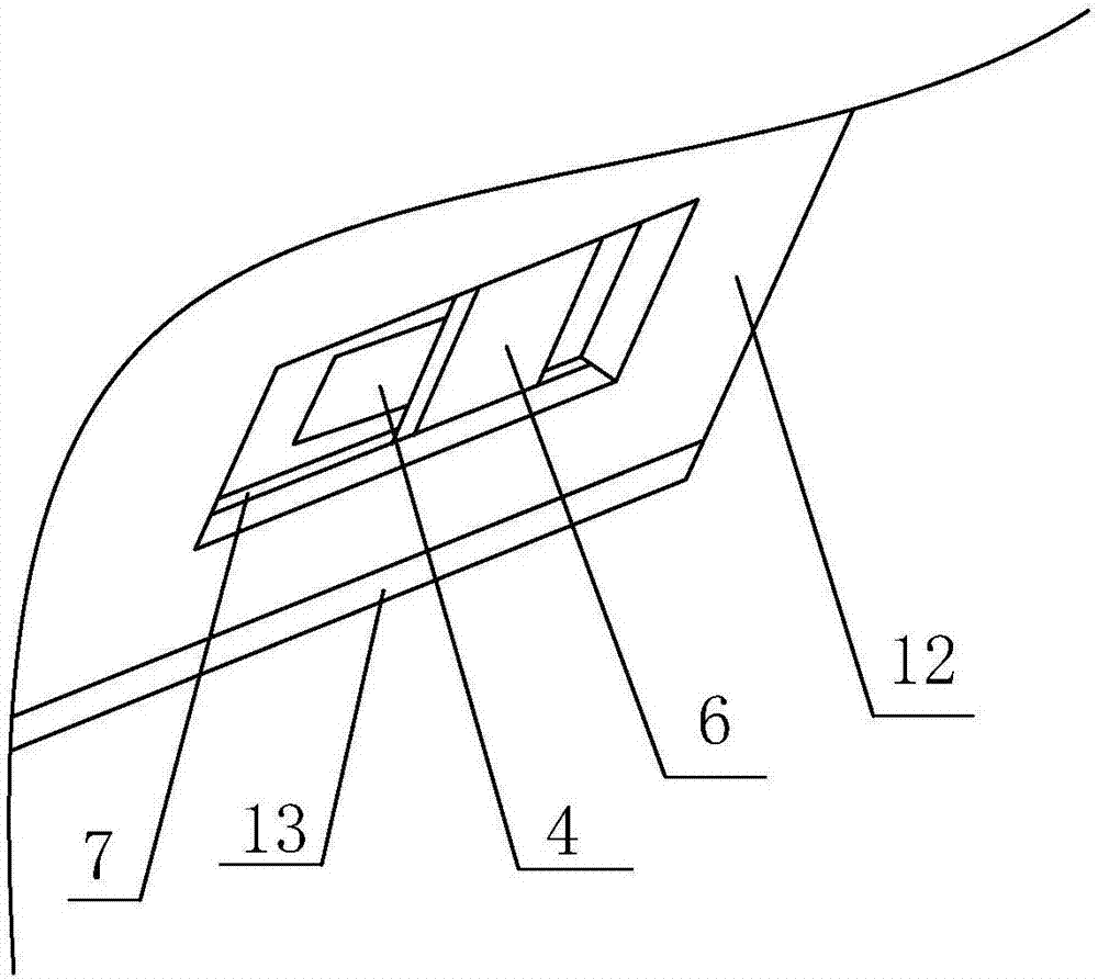 Shoe sole forming mold for jumping type running shoes