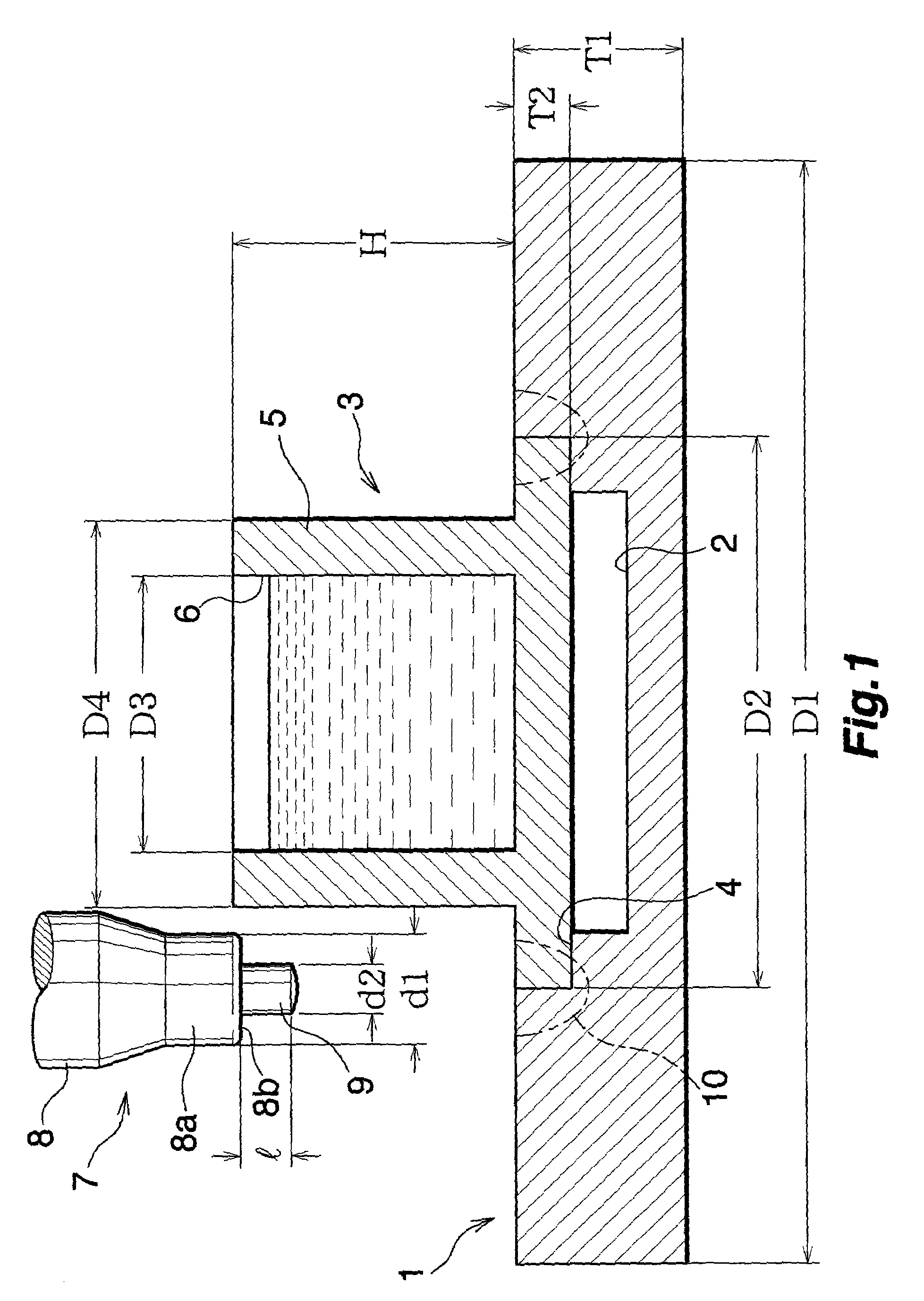 Friction stir welding method and method of manufacturing hollow body