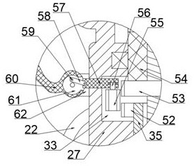 Flow limiting gate with garbage removing function