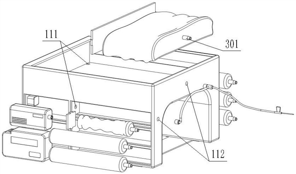 Medical pumping device