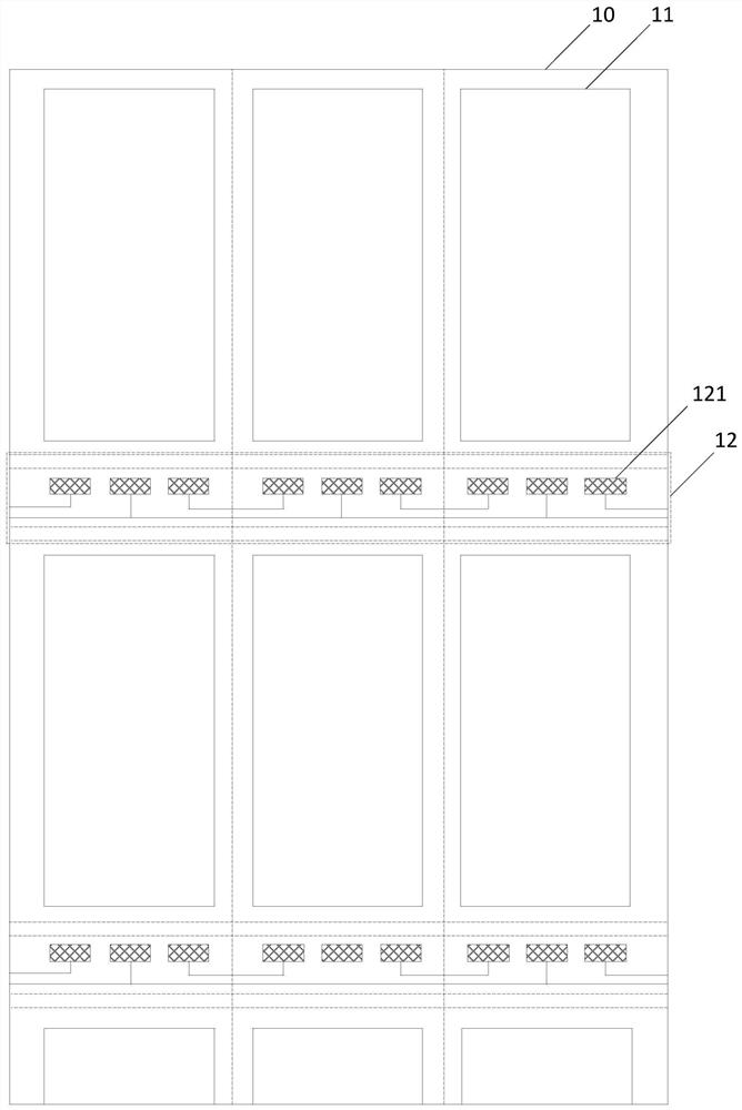 Packaging substrate and method for preparing display panel