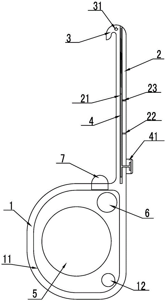 A fast wire threading auxiliary device for wire cutting machine tool