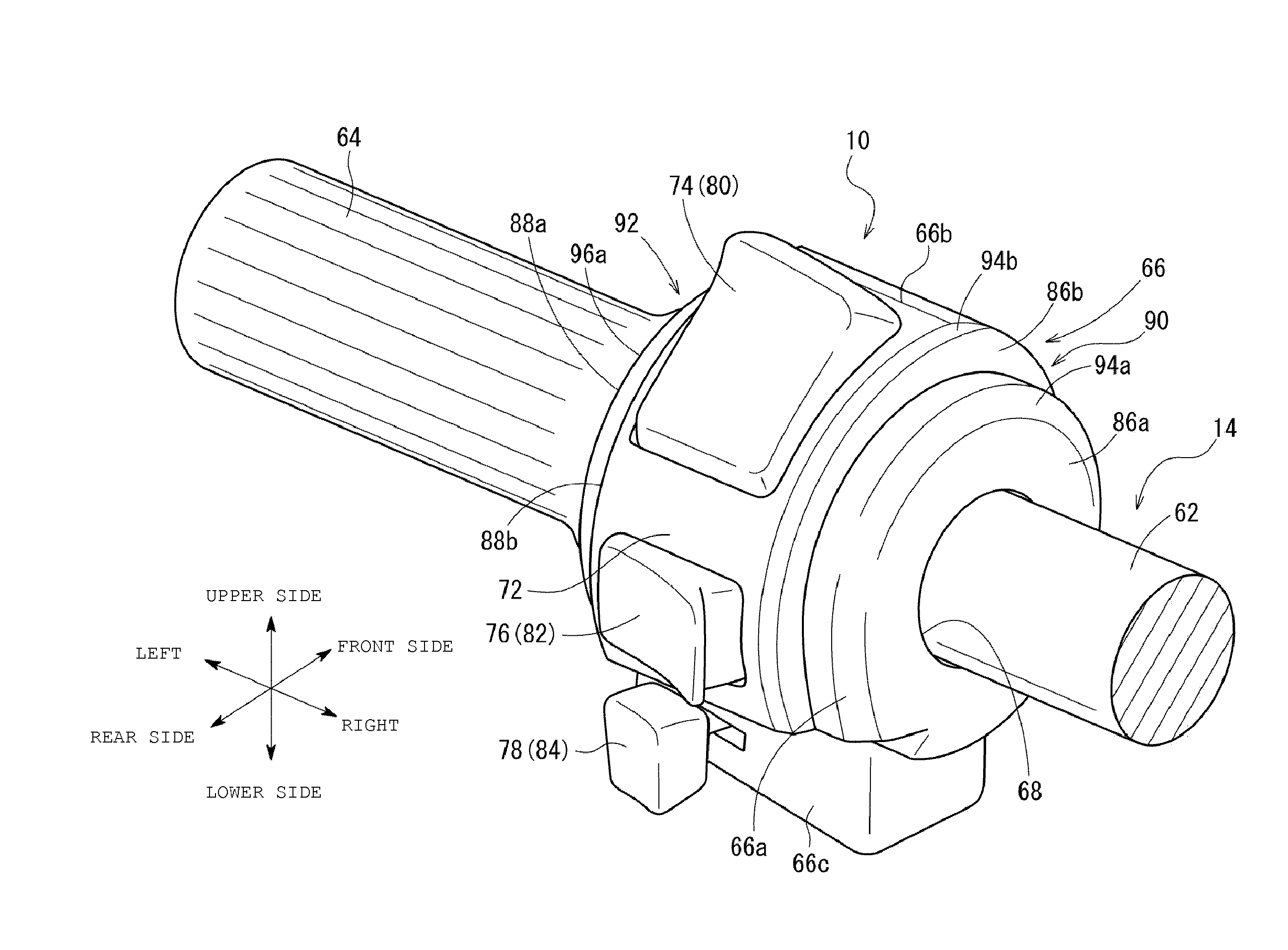 Handlebar switch