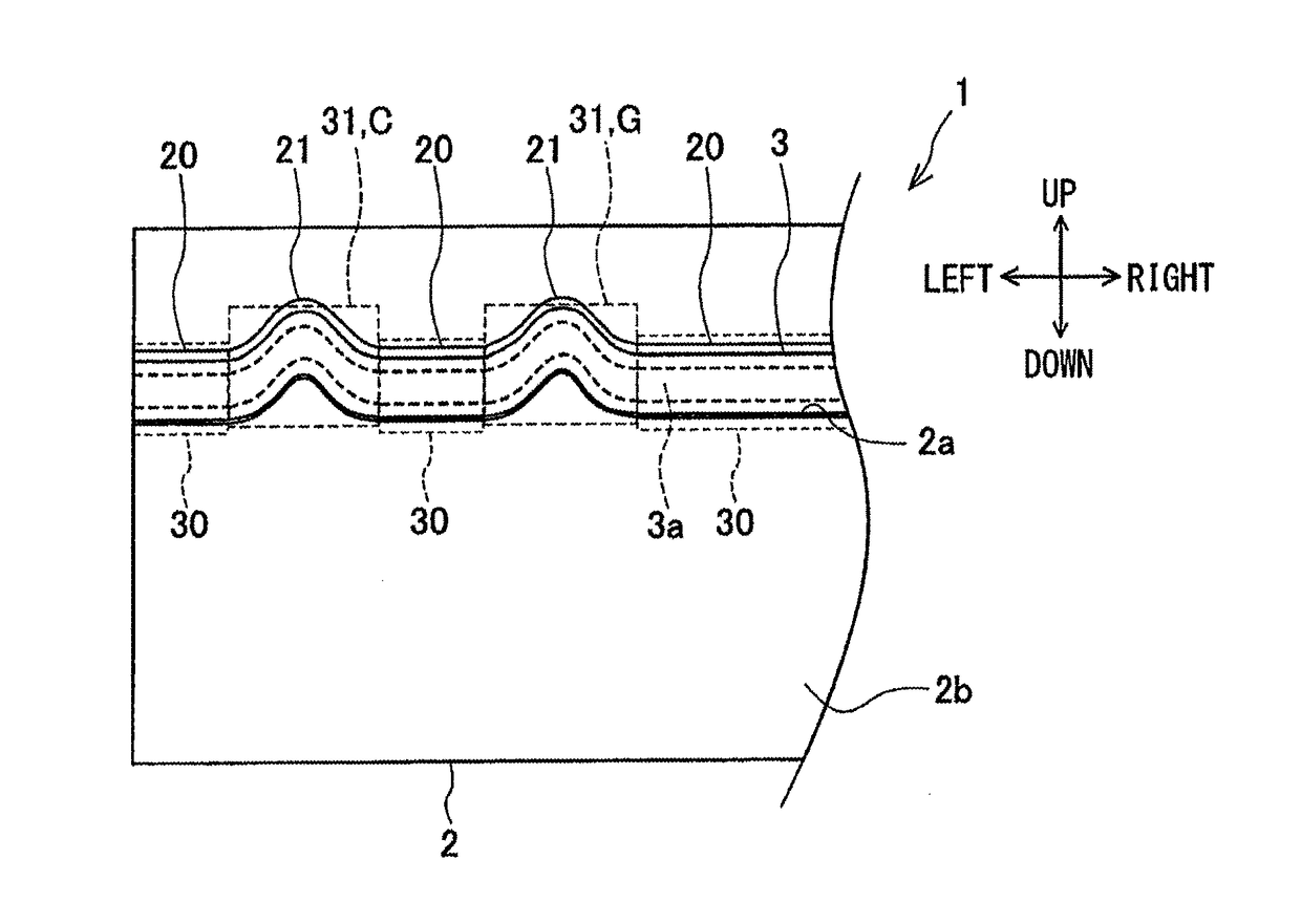 Collision detection device for vehicle