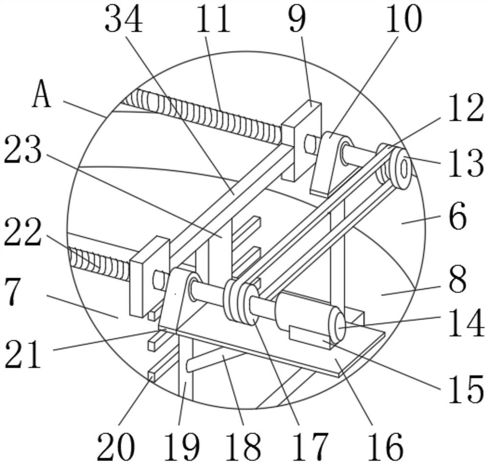 A titanium and its alloy motor material welding process and its clamping device with adjustment function