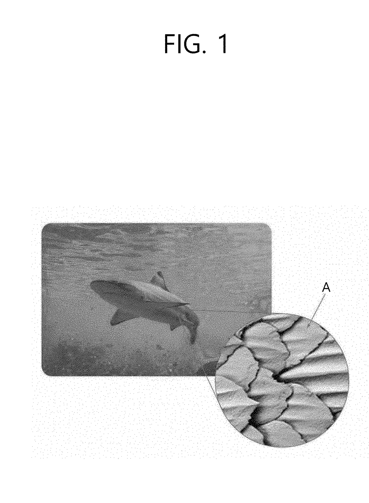 Low-friction member imitating shark skin and manufacturing method therefor