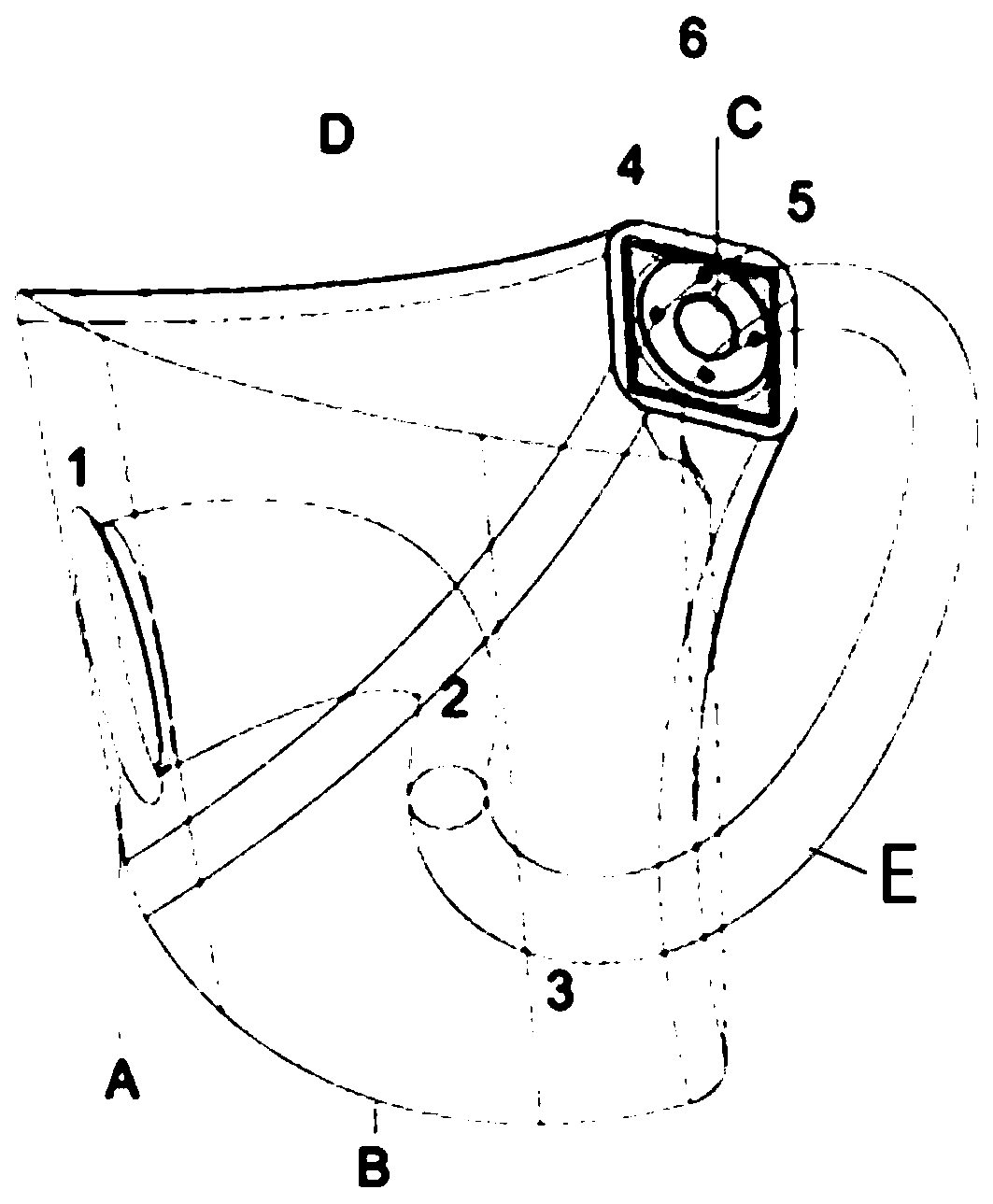 Topological horn type novel horn and sound system