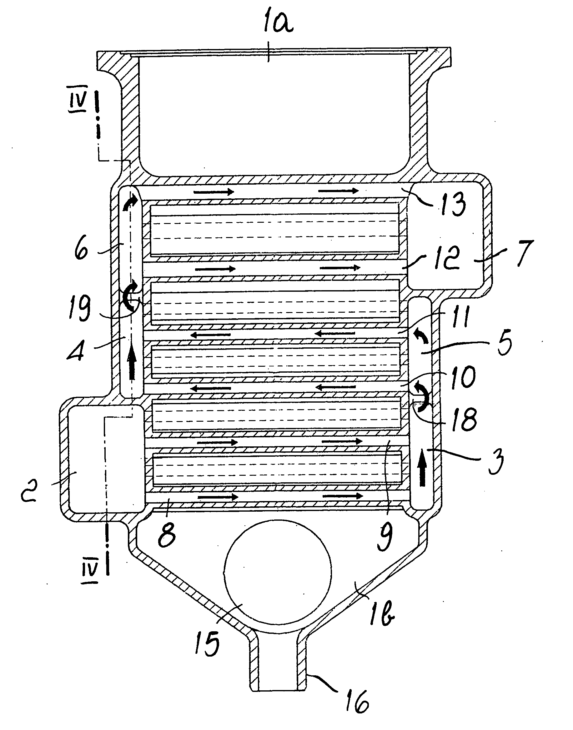 Heat exchanger for a boiler