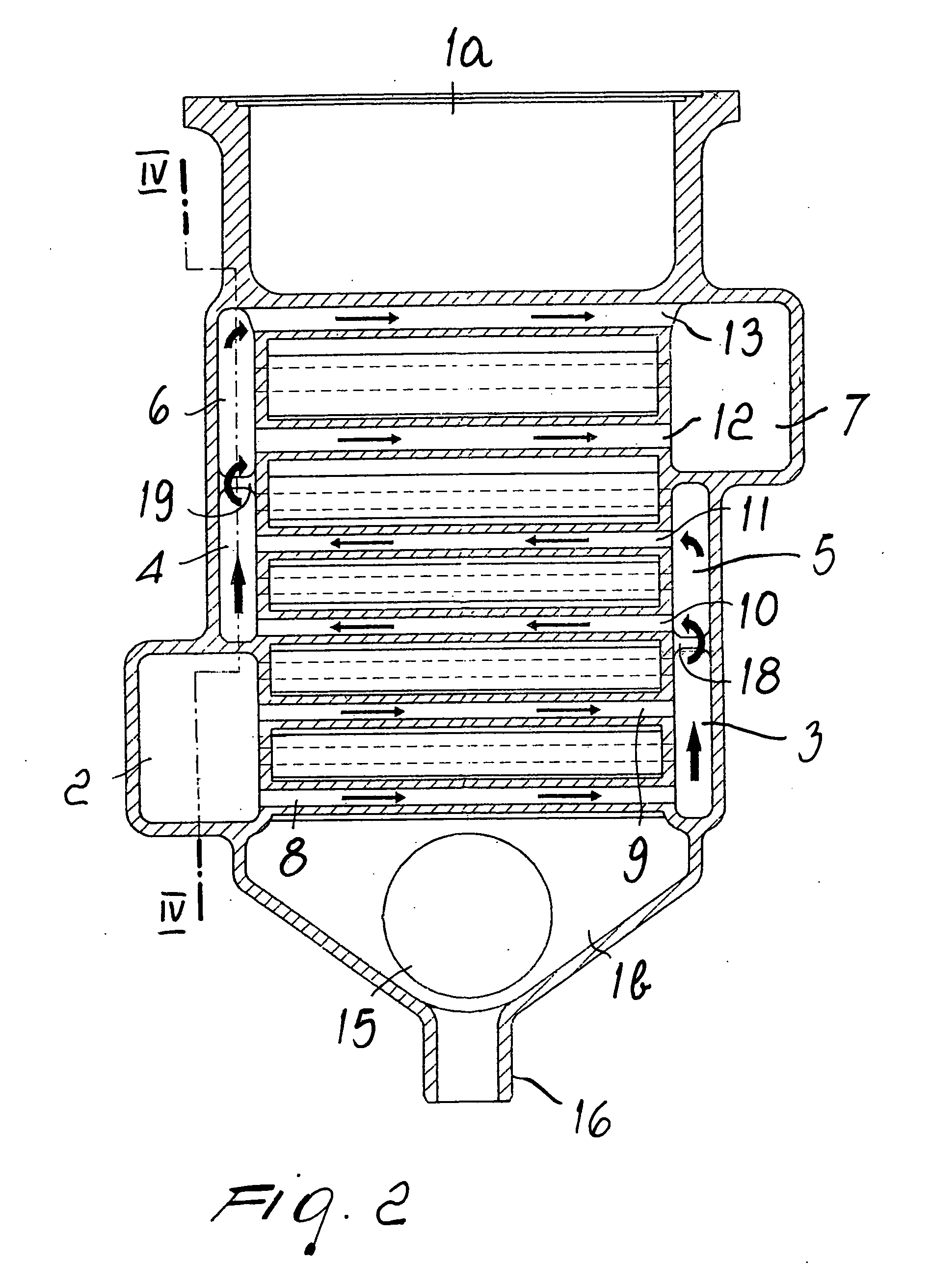 Heat exchanger for a boiler