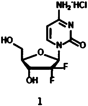 A kind of synthetic method of nucleoside compound