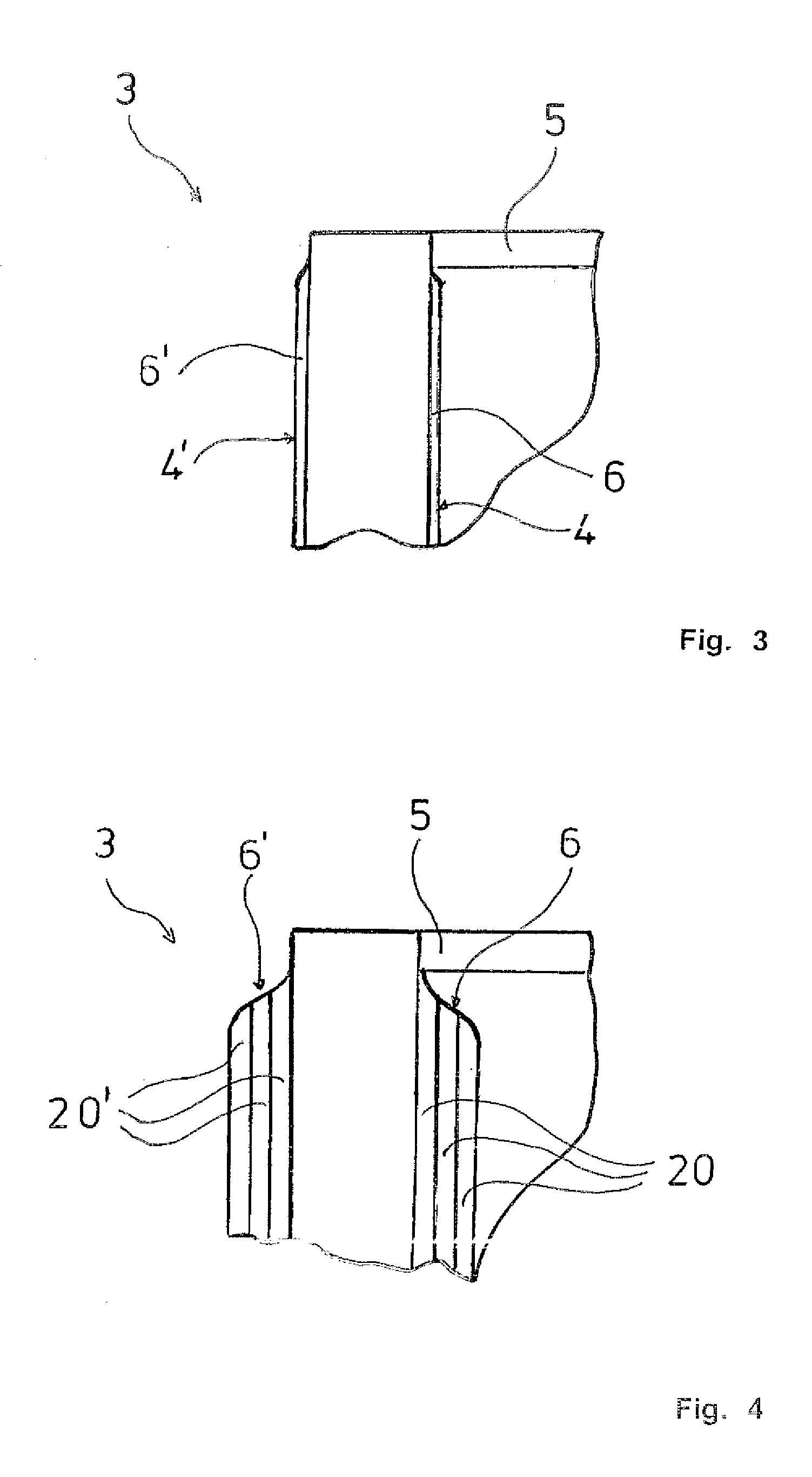 Heating element for a hot air device