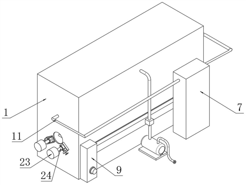 A paint spraying device based on pvc pipe