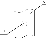 Eccentric driving mechanism for griffe of jacquard