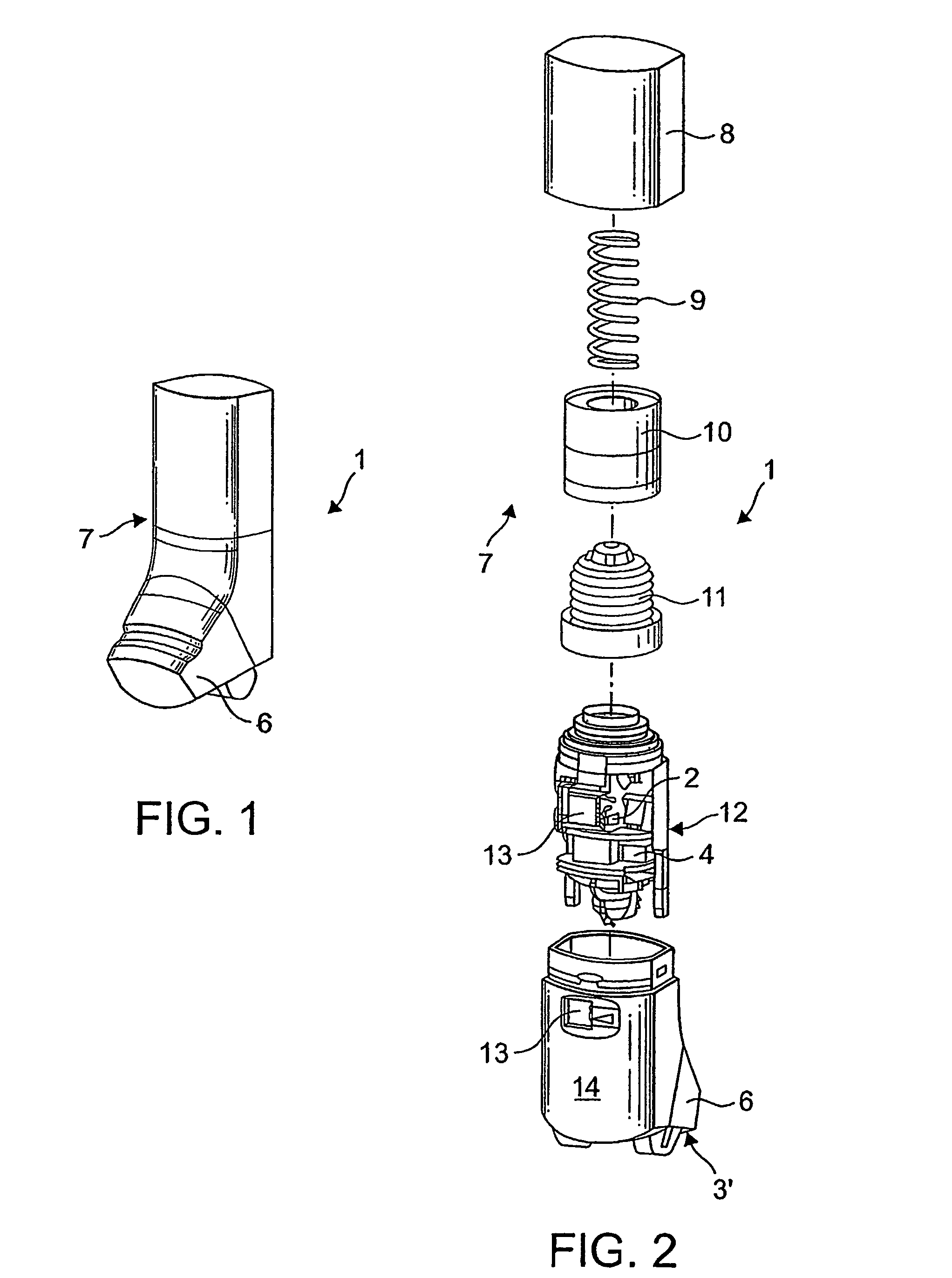 Dry powder inhalation apparatus