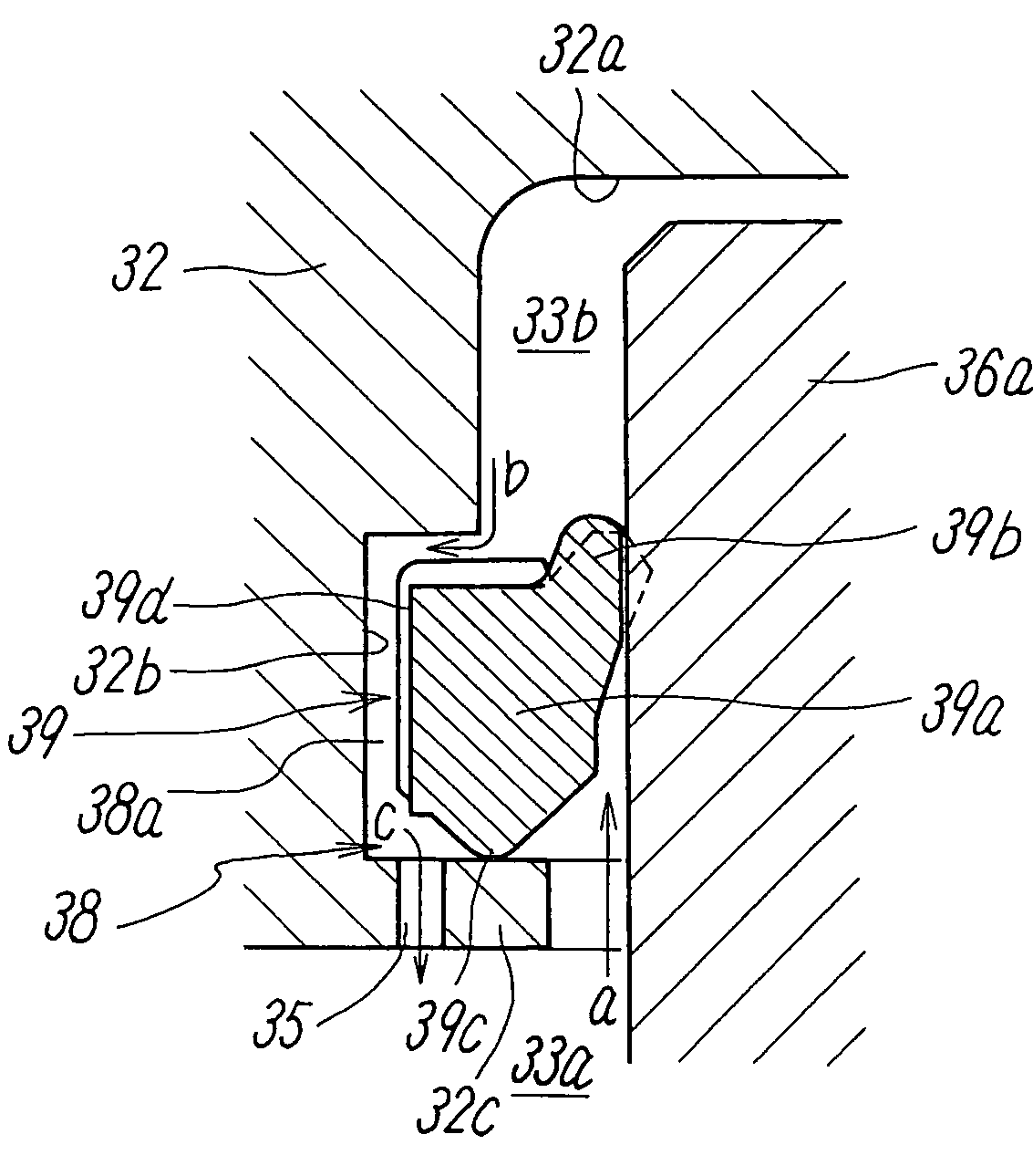 Pilot-type two-port valve