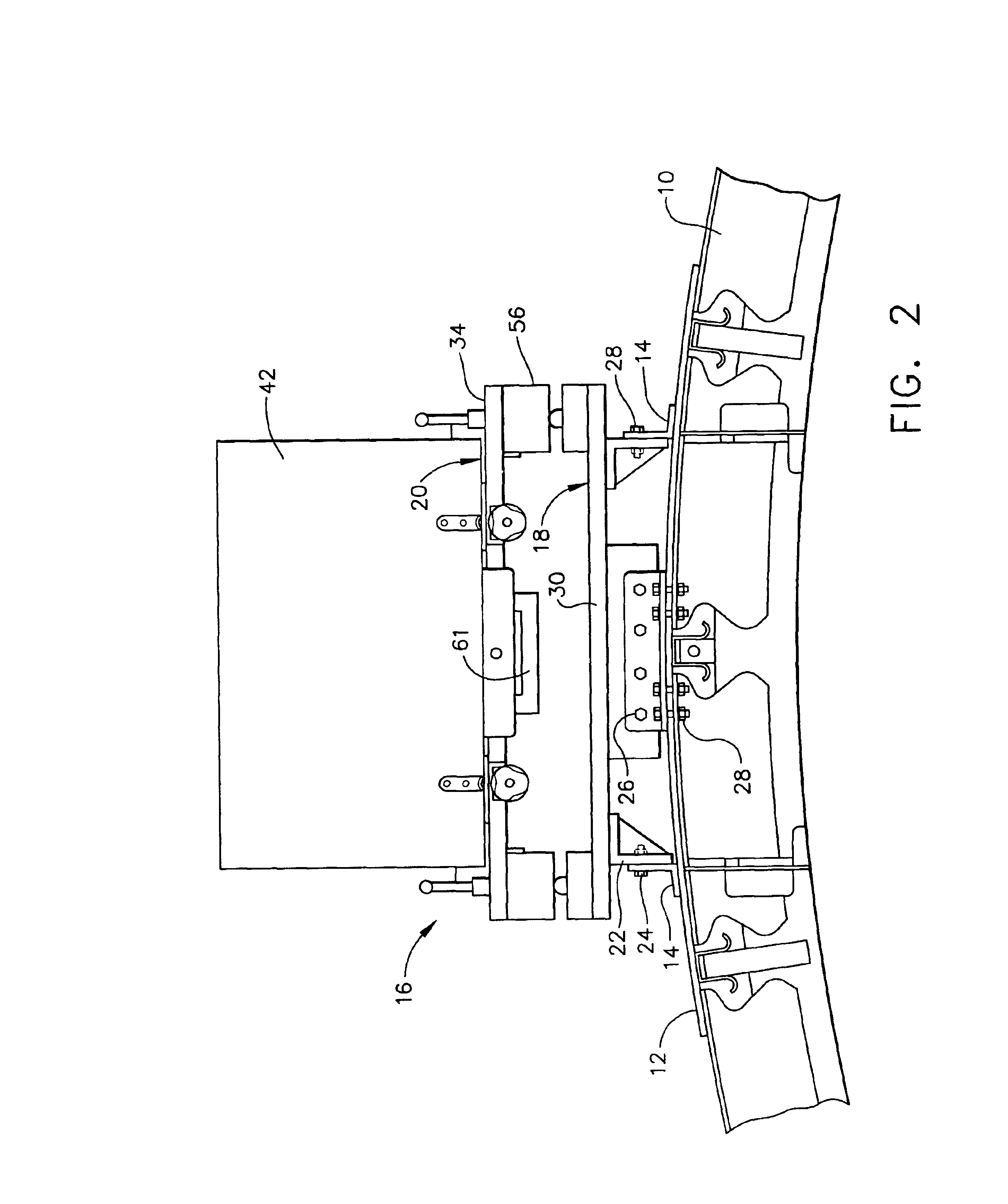 Method and apparatus to align auxiliary aircraft equipment attitude and heading
