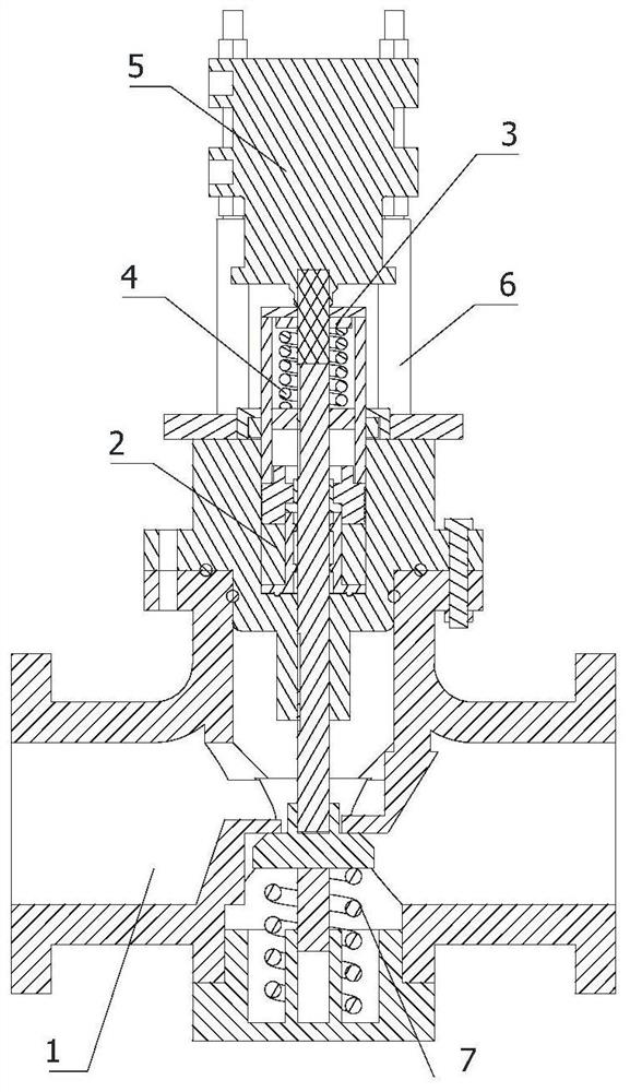 Air cylinder control valve