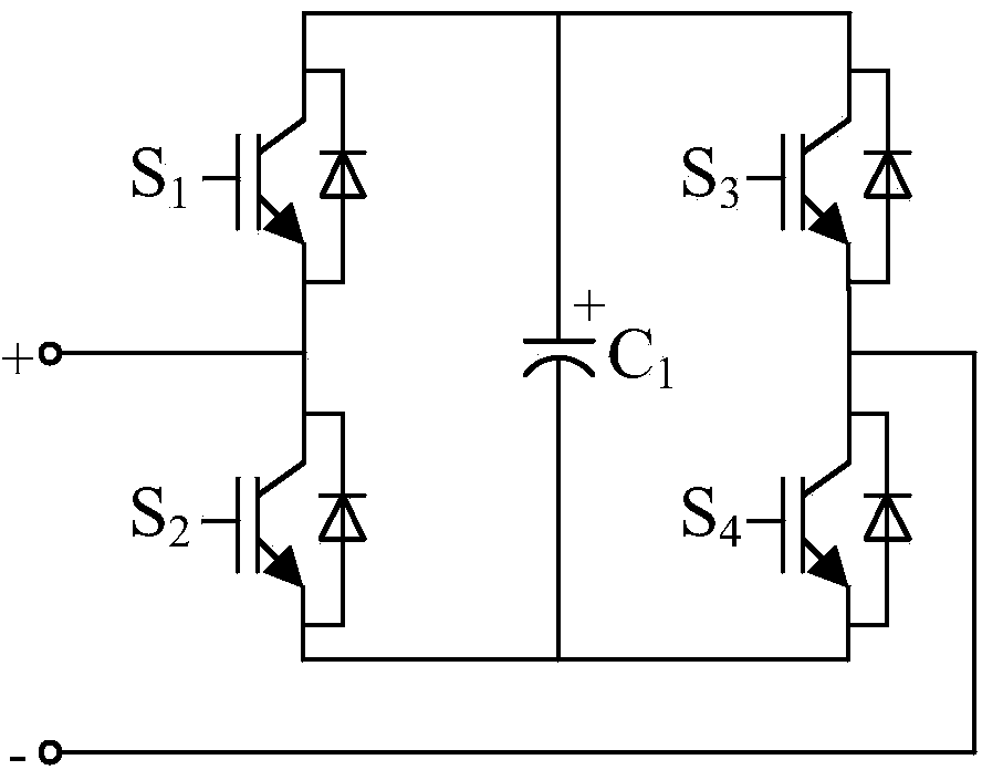 MMC sub-module with direct-current short-circuit fault self-removing function