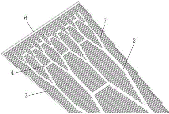 A bionic vapor chamber liquid-absorbing core