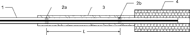 Point contact type optical fiber ultrasonic sensor