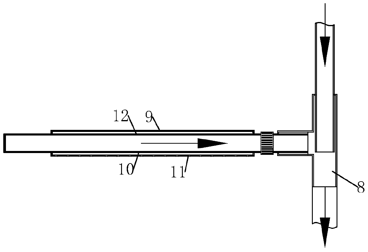 Surface processing liquid guide device