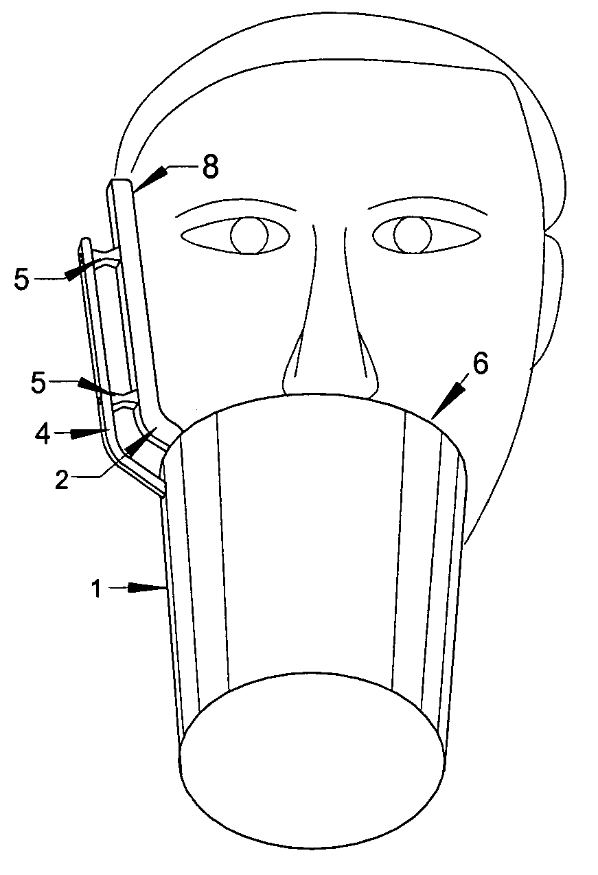 Device for the treatment of hiccups