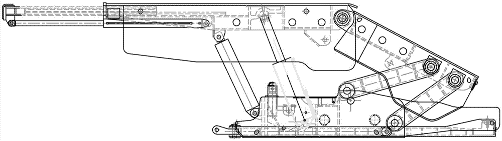 Light shielding frame for removing working face