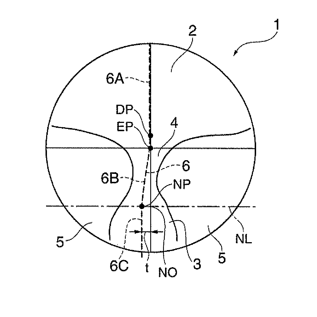 Spectacle Lens and Method for Designing the Same