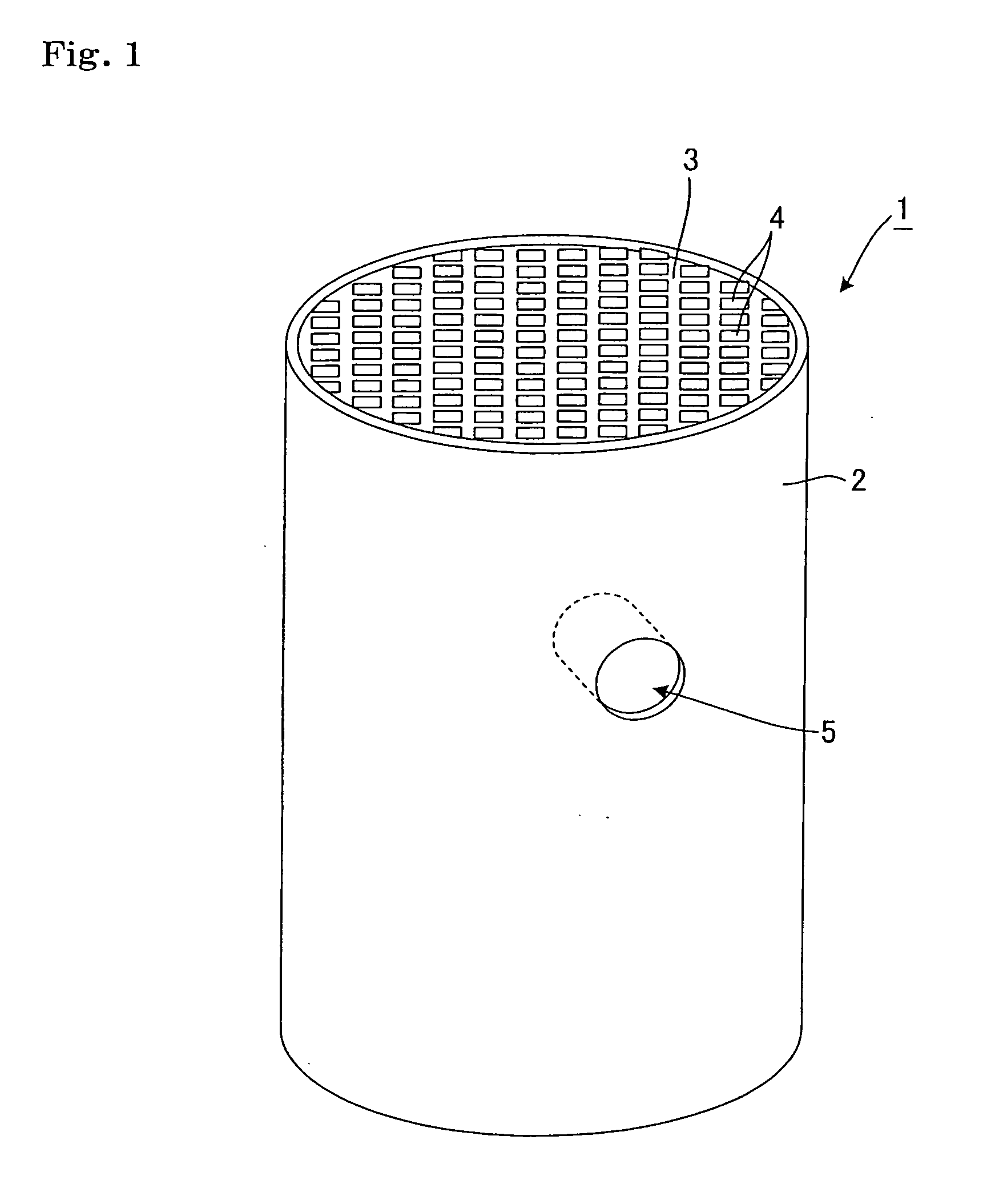 Method of producing perforated honyecomb structure body