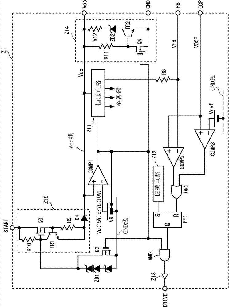 Switching power supply device