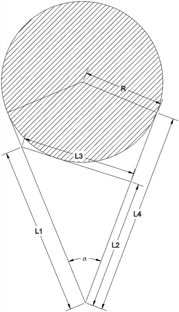 Portable type tree diameter at breast height (DBH) measuring device and measuring method