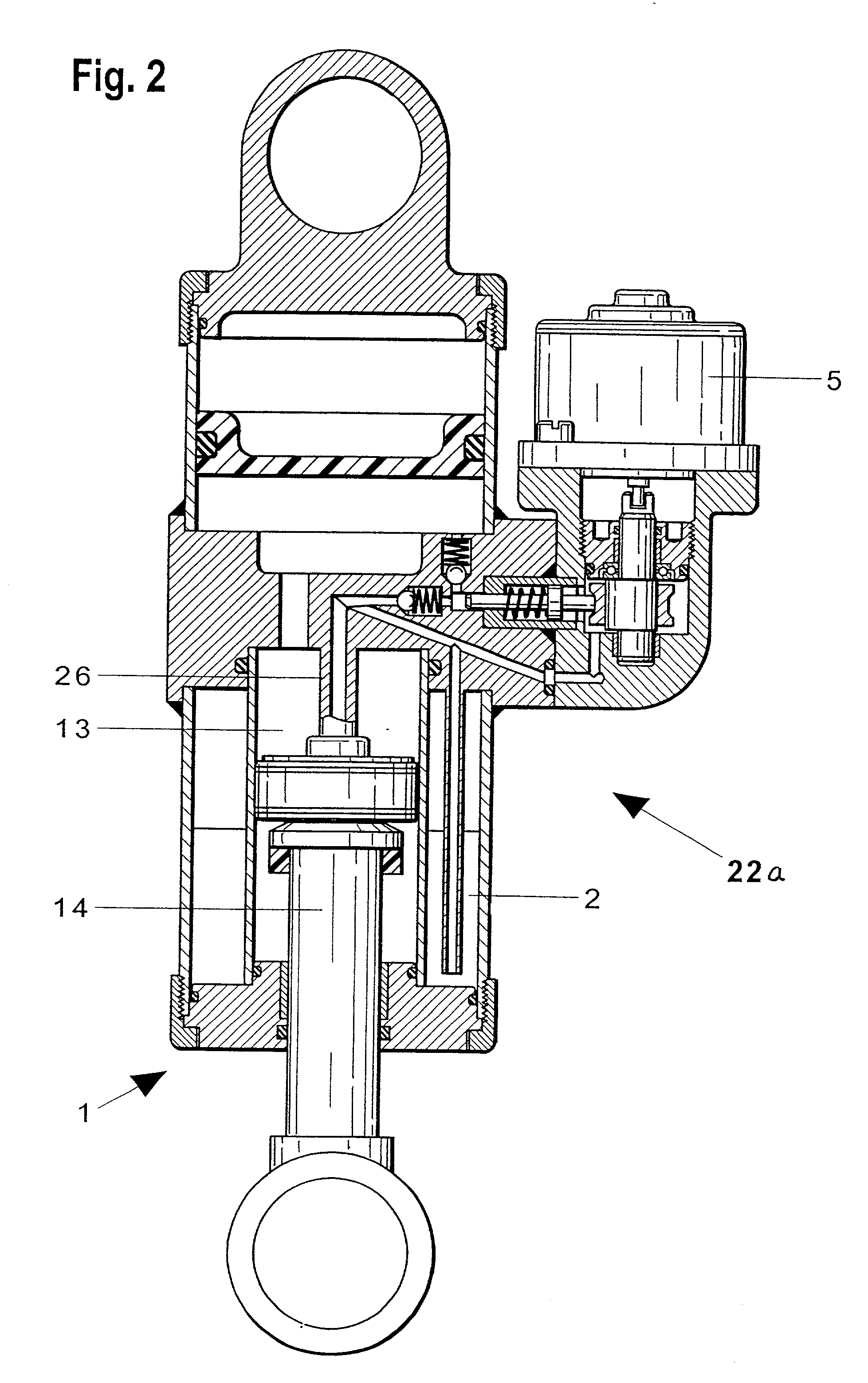 Suspension system for motor vehicles