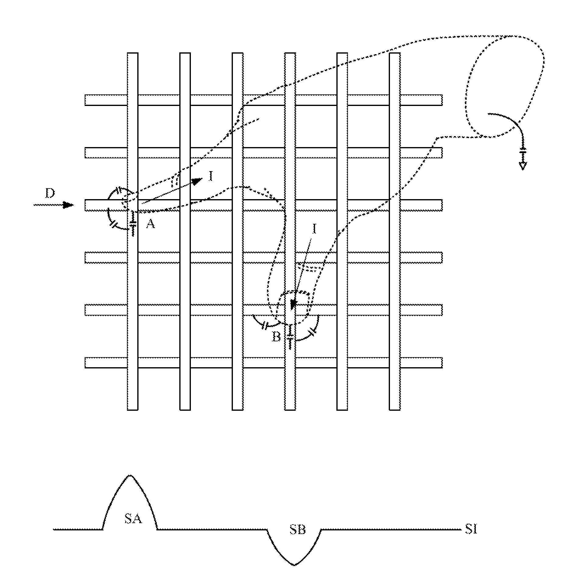 Capacitive touch screen