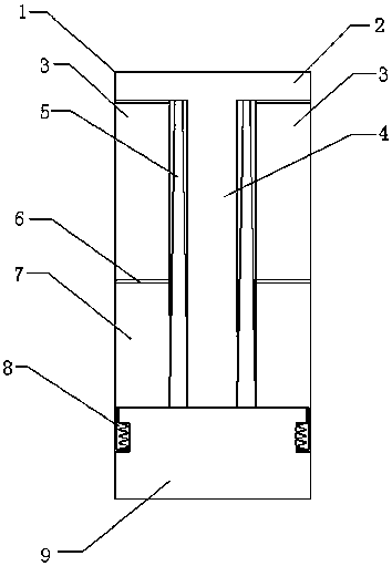 An intelligent control method for the combination of brake pads on the brake