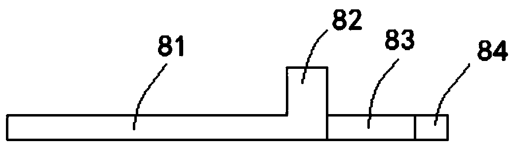 Device for converting blood collection tubes in lateral motion into vertically oriented motion