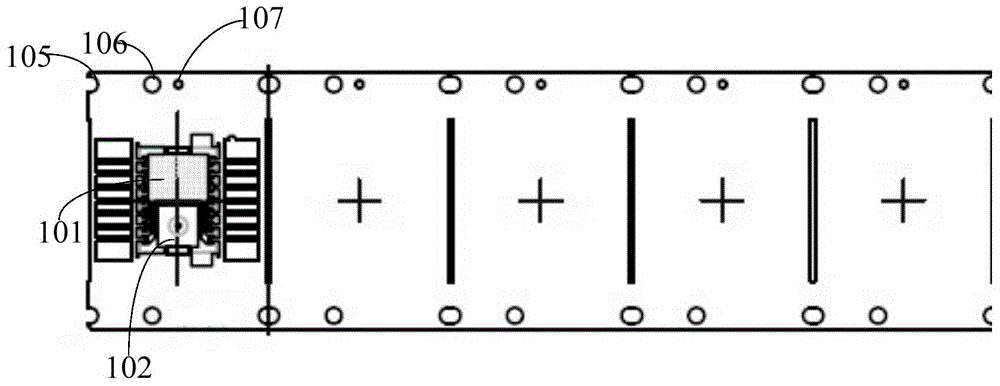 Tire pressure sensor package lead frame