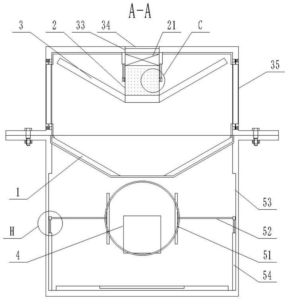 A road dust absorption device for civil engineering