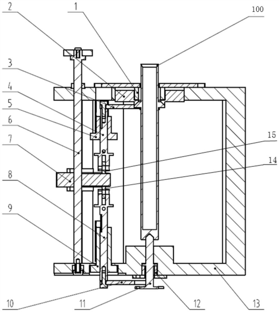 Gravity meter locking mechanism