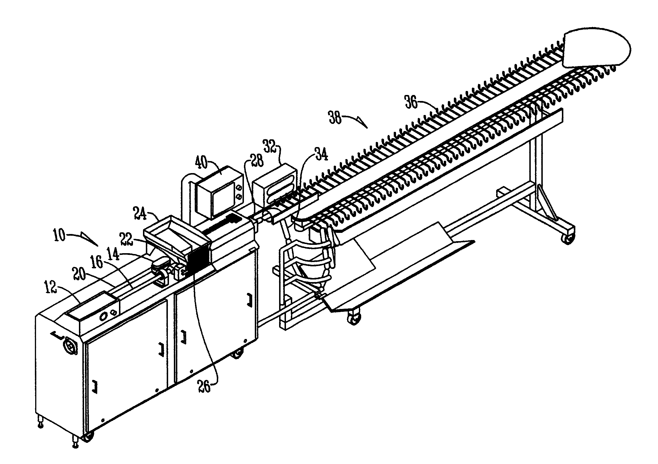 Meat processing assembly