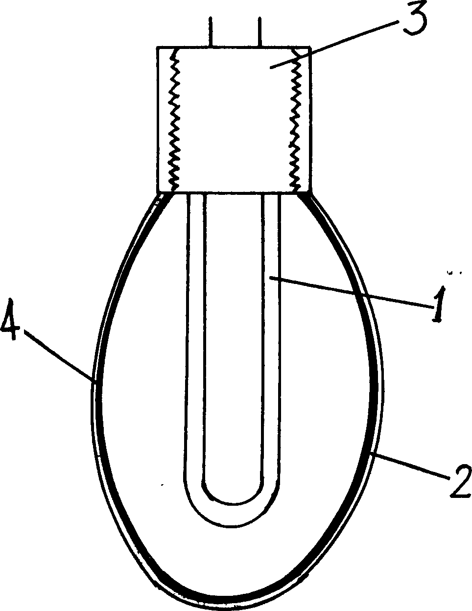 Separated fluorescent light