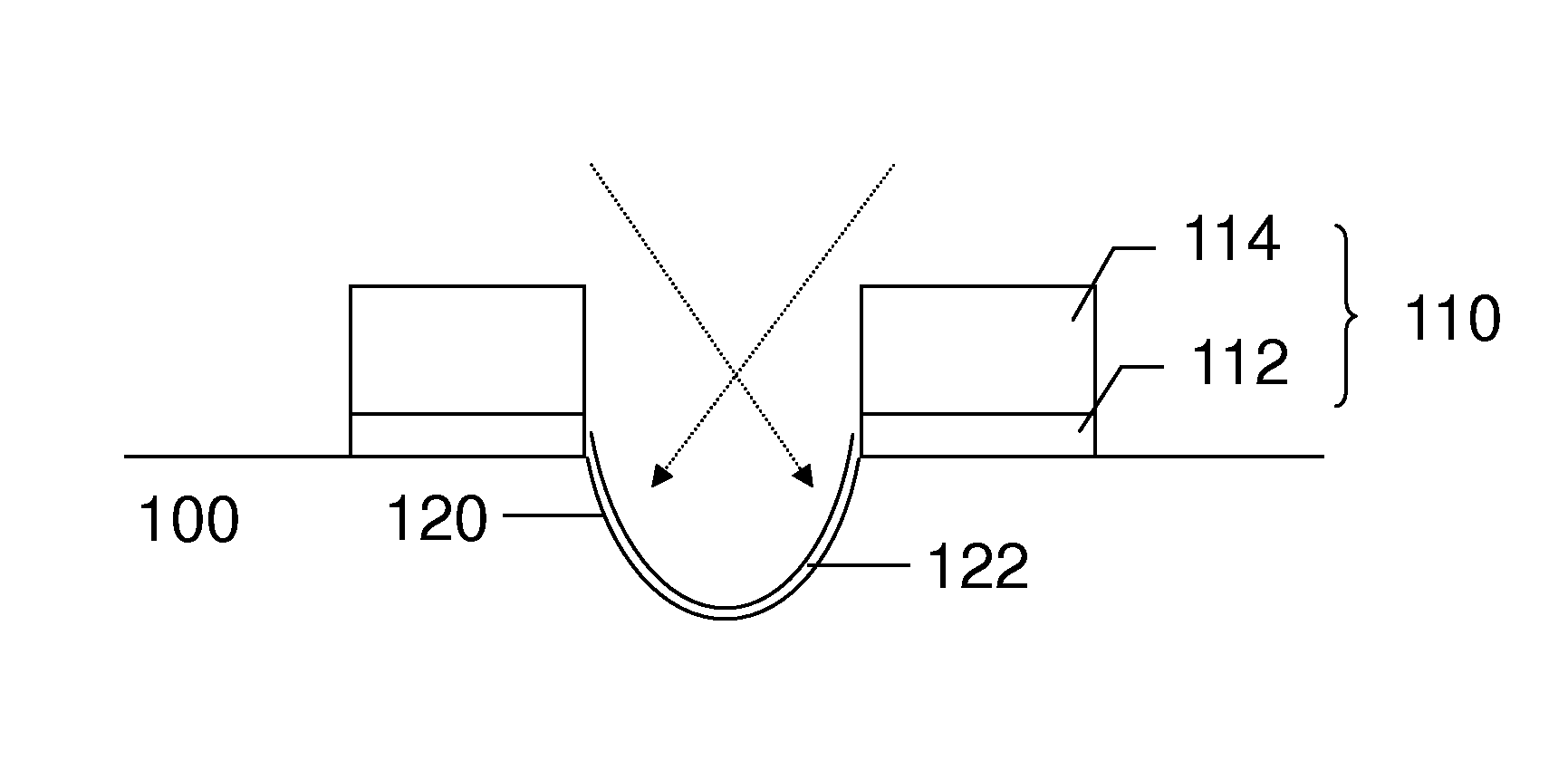 Semiconductor Device with Recessed Trench and Method of Fabricating the Same