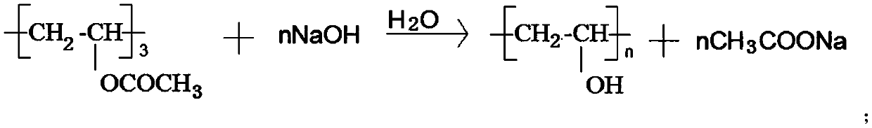 Preparation method of polyvinyl alcohol resin high in alcoholysis degree