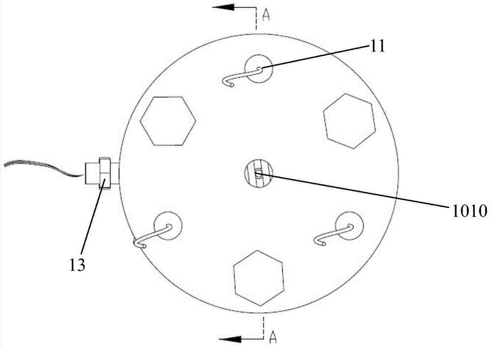 Reaction device for reforming and producing hydrogen from methanol vapor