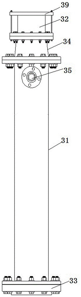 An electrolysis device and a marine sewage treatment system