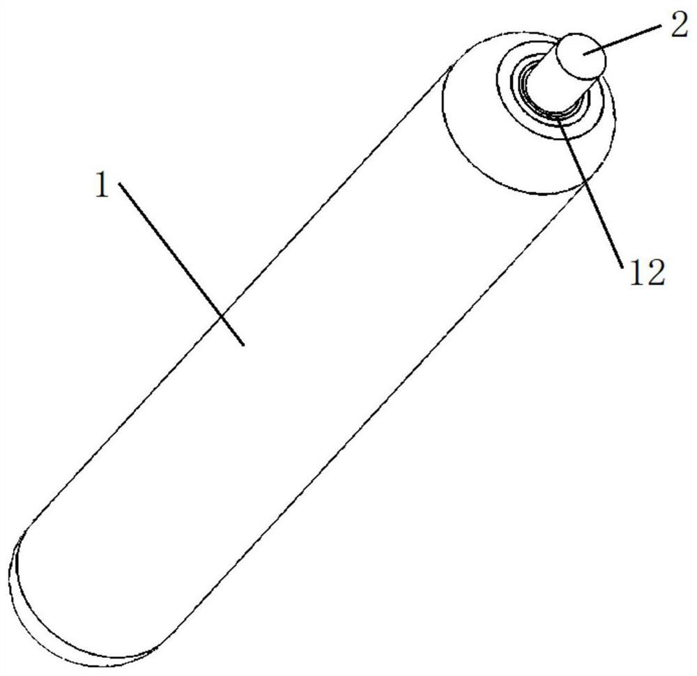 Cyclic heating non-combustion smoking set and cyclic heating method